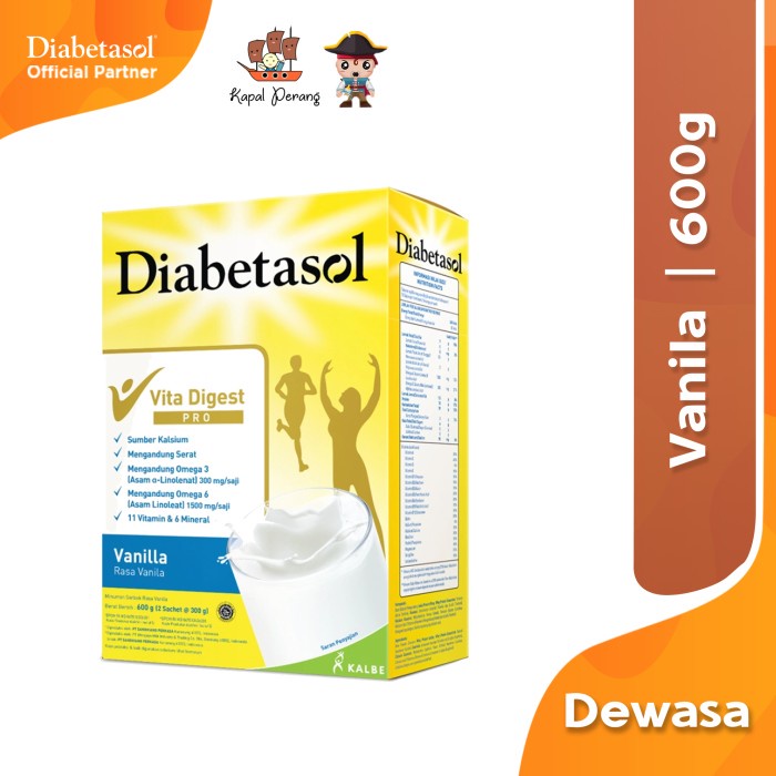 

Promo Terjangkau Diabetasol Vanila 570 gram