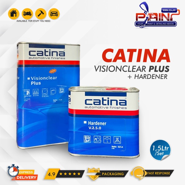 Clear CATINA 2:1 Visionclear Plus Gloss 1.5L / set + Hardener V.2.5.0