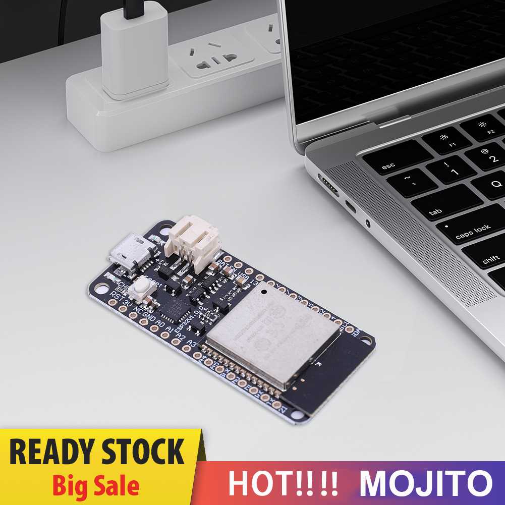 Esp32 WROOM ESP Flash 4MB Modul Pengembangan WiFi Kompatibel Bluetooth