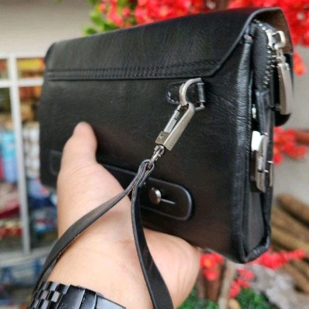 Handbag Clutch MB pria/Wanita Free Fena Import Kulit Quality LX_Store