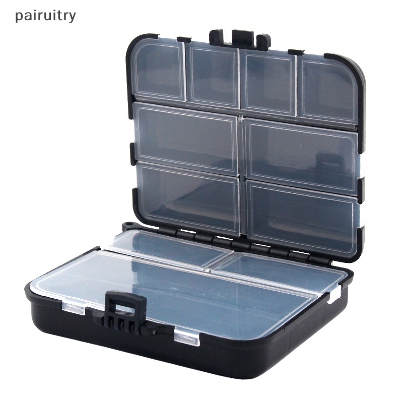 Prt Mini Tempat Penyimpanan Flying Fishing Tackle Box Memancing Sendok Kait Umpan Kotak Penyimpanan Aksesoris Pancing PRT