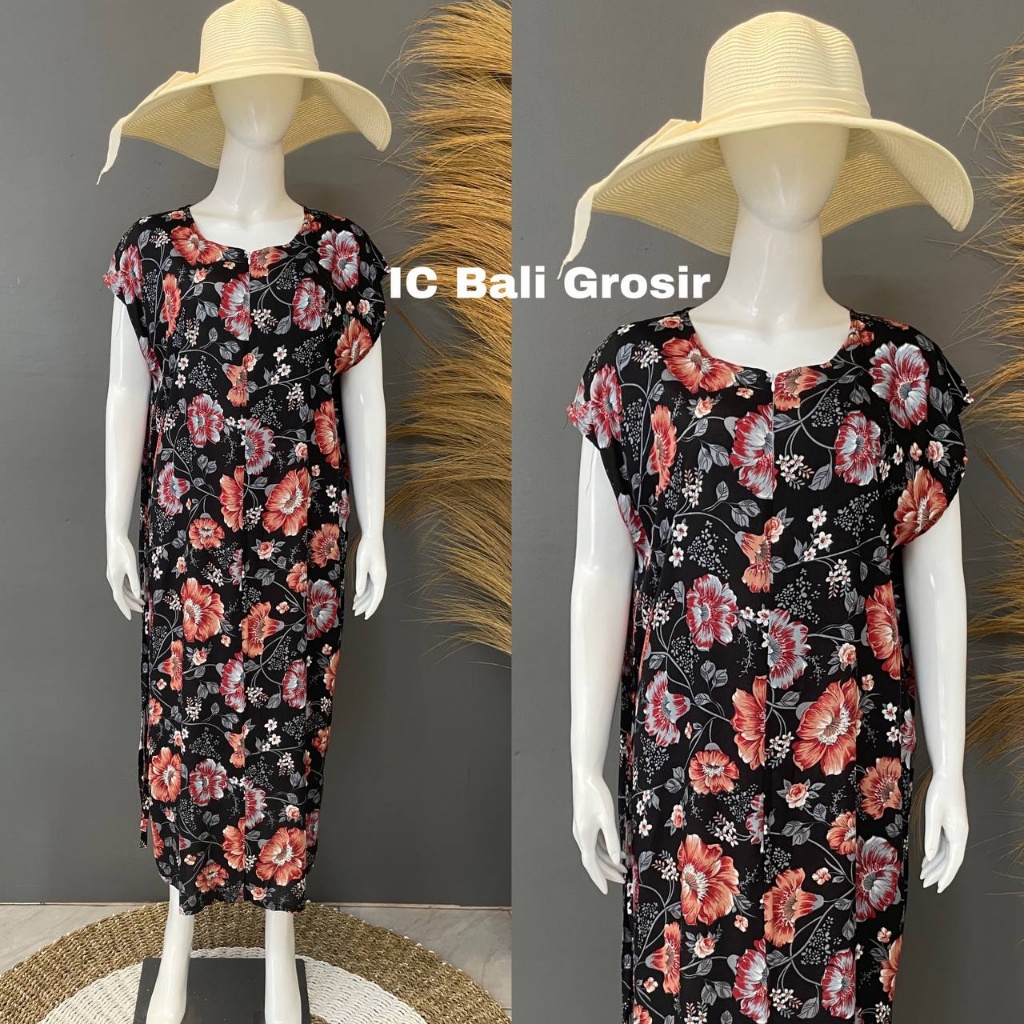 LONG DRESS CANTIKA 002 LDC002 DASTER IBU HAMIL DAN MENYUSUI DASTER RUMAHAN