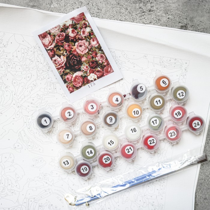 

Paint By Number 40x50cm Heroes No Frame / DIY Painting / Painting Kit - 1391