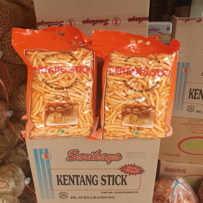 

Promo Terlaris Kentang Stik Srikaya @4 pack x 250gram
