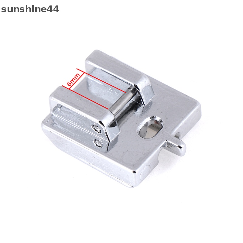 Sunshine 1pc Invisible Zipper Presser Foot Mesin Jahit Presser Foot DIY Alat Jahit ID