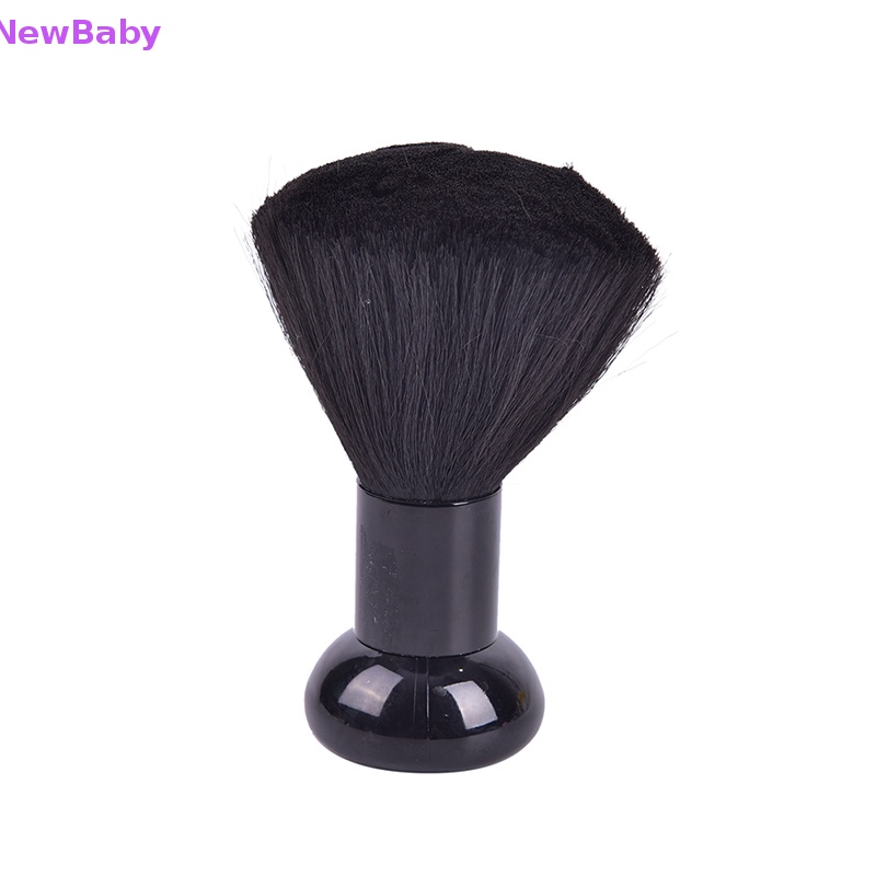 Newbaby Kemoceng Leher Hitam Lembut Barber Hair Cleaner Brush Alat Styling Penata Rambut Salon ID