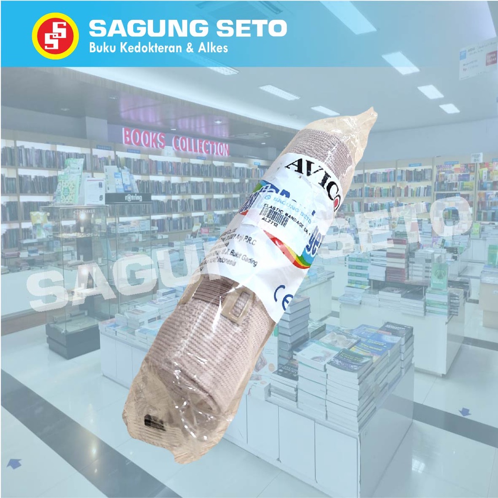 ELASTIC BANDAGE UK 15 CM AVICO