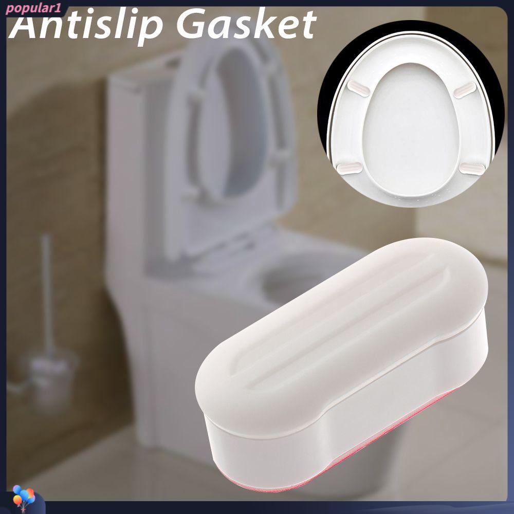 Populer 4Pcs/lot Gasket Antislip Perekat Diri Baru Meningkatkan Tinggi Produk Kamar Mandi Bumper