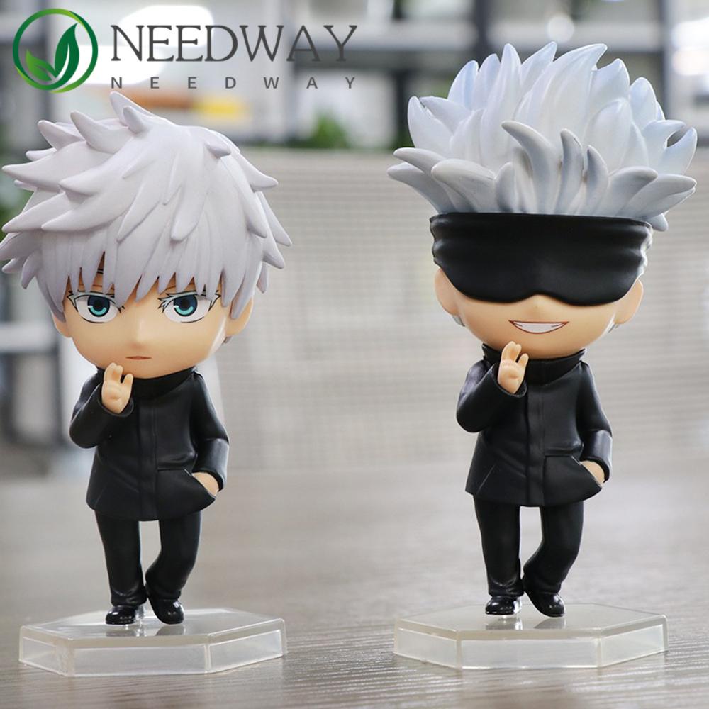 Needway   Jujutsu Kaisen Figure Mainan Koleksi Satoru Figure Anime Megumi Nobara Gojo Satoru