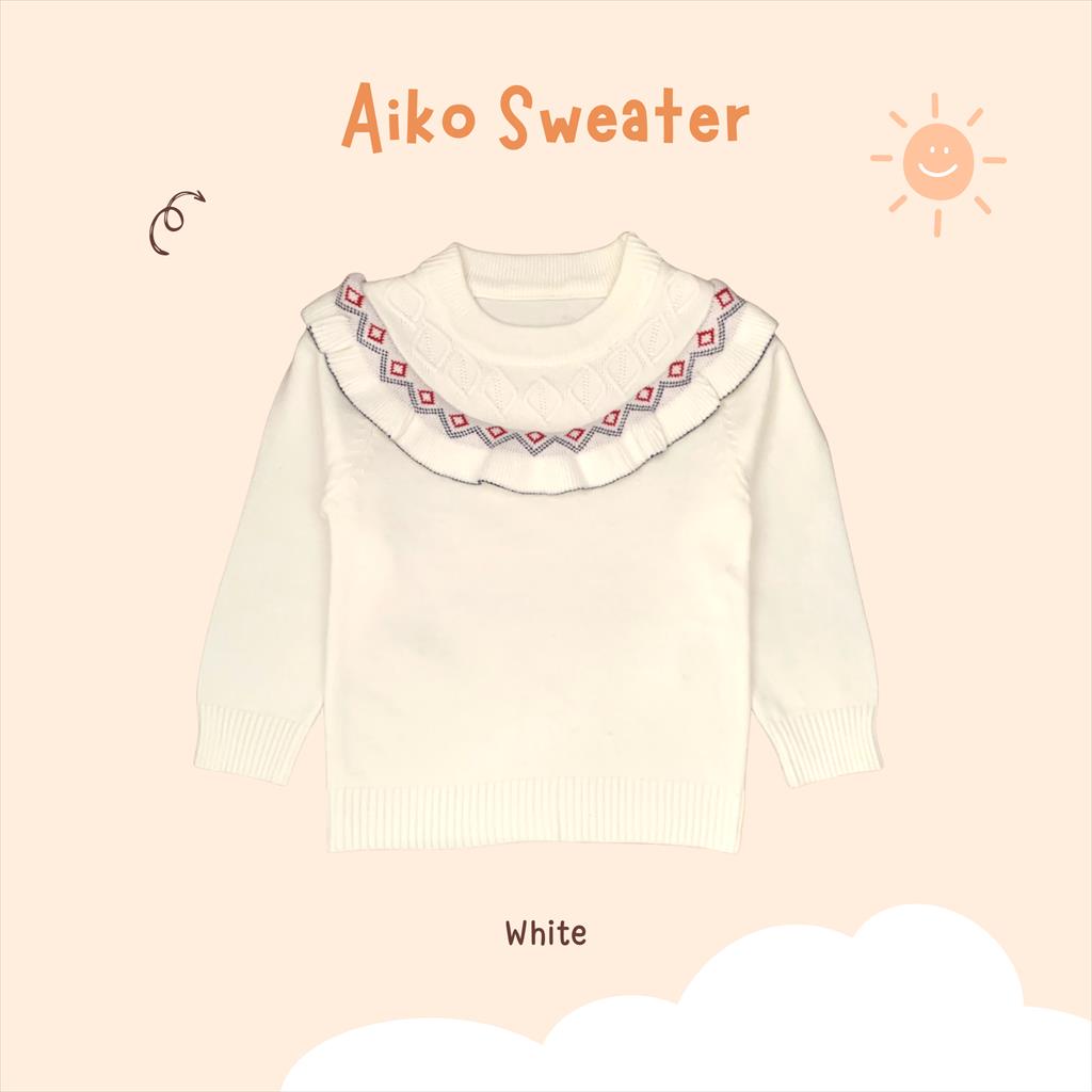 Aiko Sweater Rajut Anak Jaket Anak Perempuan Sweater Knit Anak Perempuan Sweater Anak Import Sweater Lucu