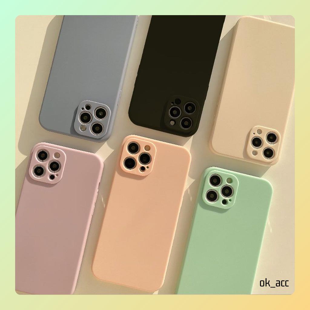 Softcase Doff Warna Macaron WM for Xiaomi Redmi Note 4 4X 5 Pro 5A Prime 7 8 9 10 10s 11 11s 12 5G