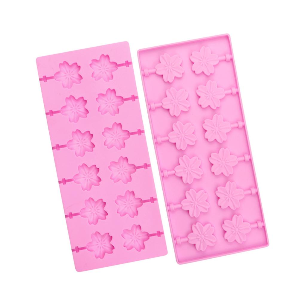 Cetakan Coklat Cetakan Kue Portabel Indah Non-stick Reusable Candy Pastry Mold Alat Dapur Cetakan Es Krim