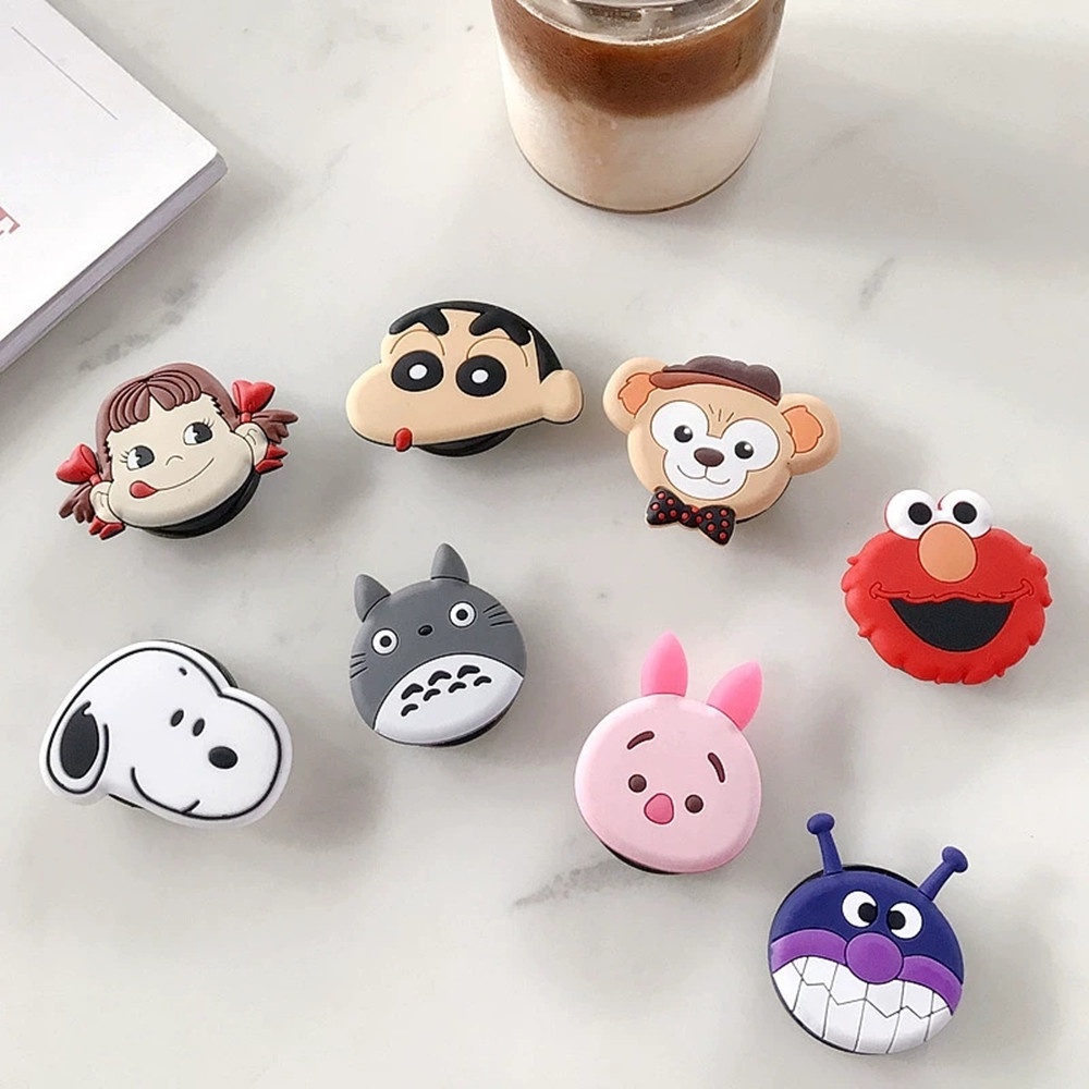 POKY - D6007 Pop Socket Lucu / Pop Socket Bervariasi / Pop Socket Import / Pop Socket Berkarakter / POP SOCKET KARAKTER / Pop Aksesoris HP / Pop Socket HP 3D Karakter Cartoon