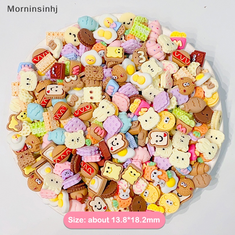 Mornin 10Pcs Kawaii Kartun Resin Mix Flatback Aksesoris Untuk Membuat Kerajinan DIY Scrapbooking Phone Case Hair Clip Accessories id