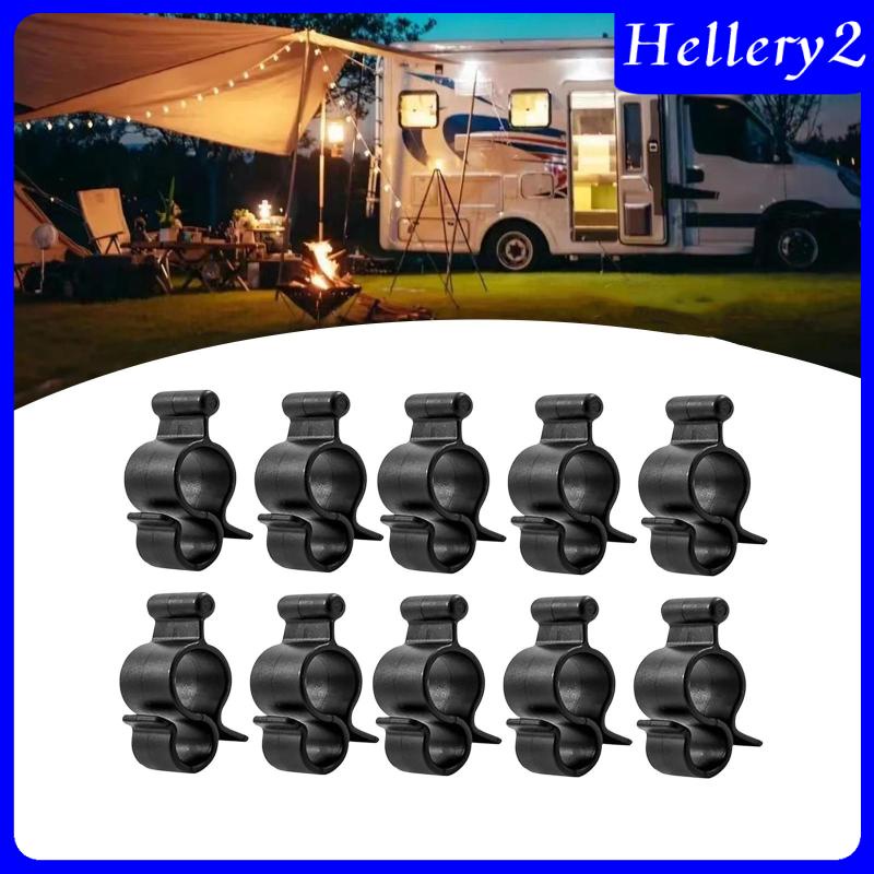 [Hellery2] Klip Awning Travel Slide Ke Dalam Holder Lampu Pesta Salur Awning