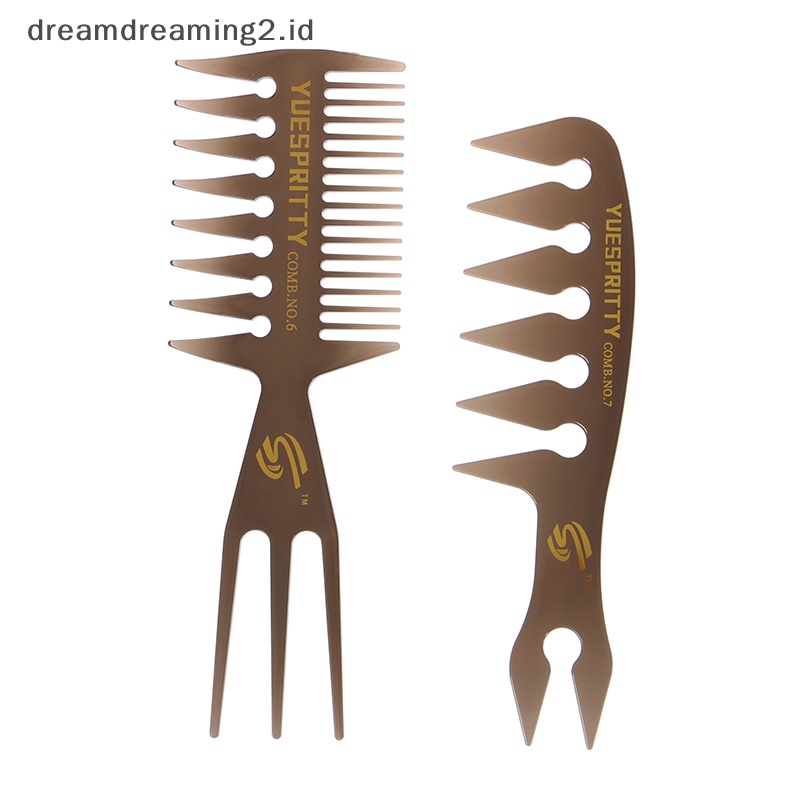 (drea) Styling Hair Brush Sisir Minyak Gaya Salon Profesional Barber Fluffy Styling Tools //