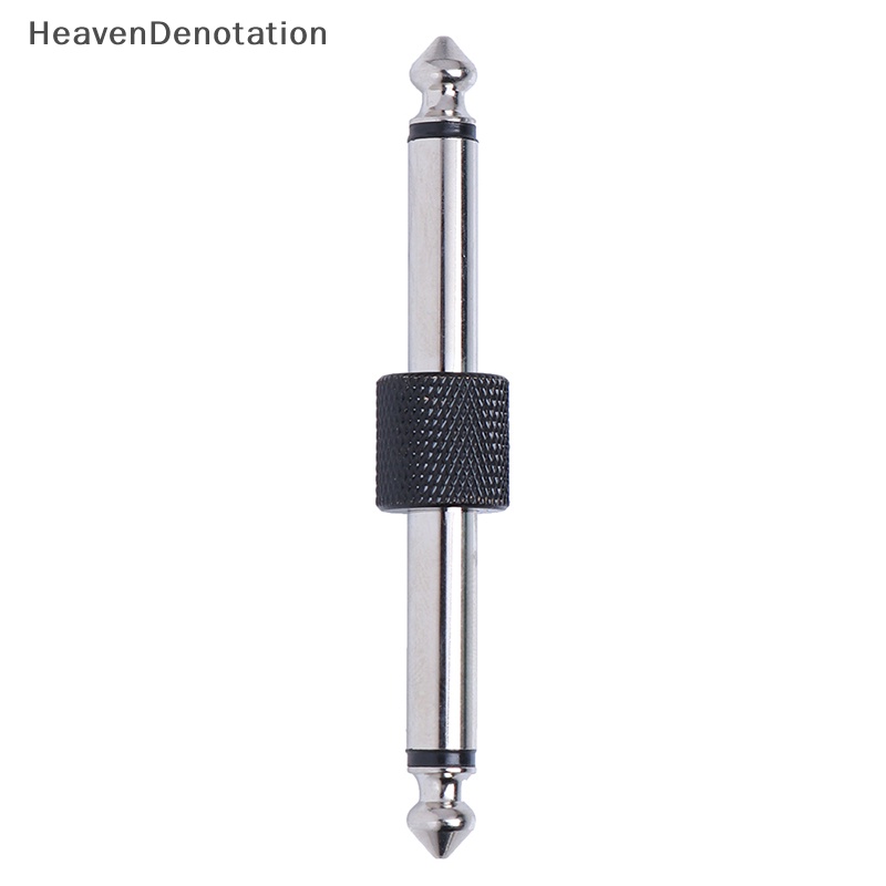 [HeavenDenotation] 6.35 mm Efek Gitar pedal Konektor coulper jack interface adaptor Kabel HDV