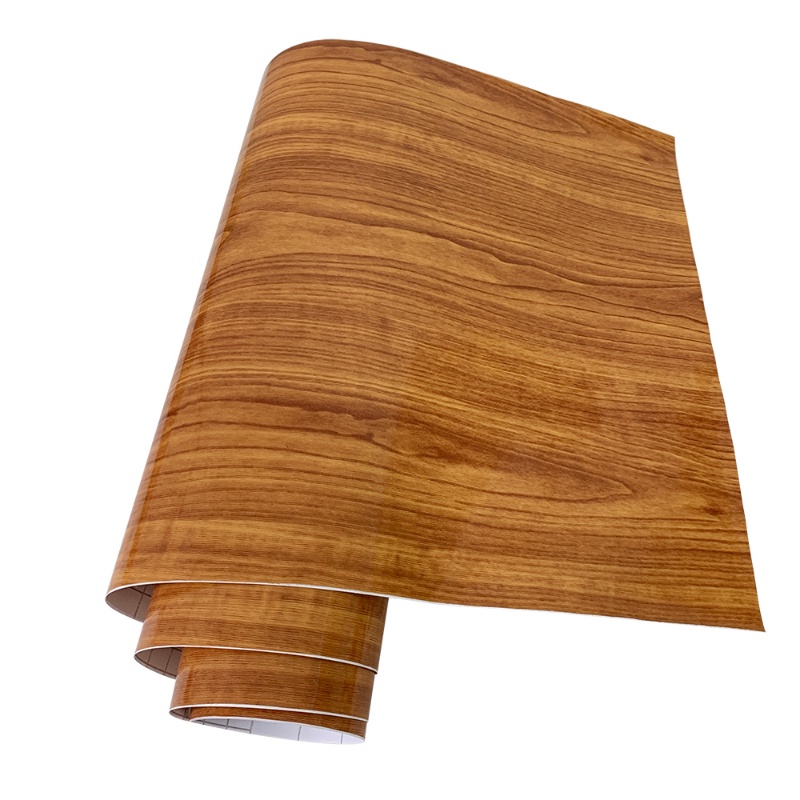 Universal Car 30*100CM Matte Serat Kayu PVC Vinyl Film Furniture Mobil Phone Sticker Dekorasi