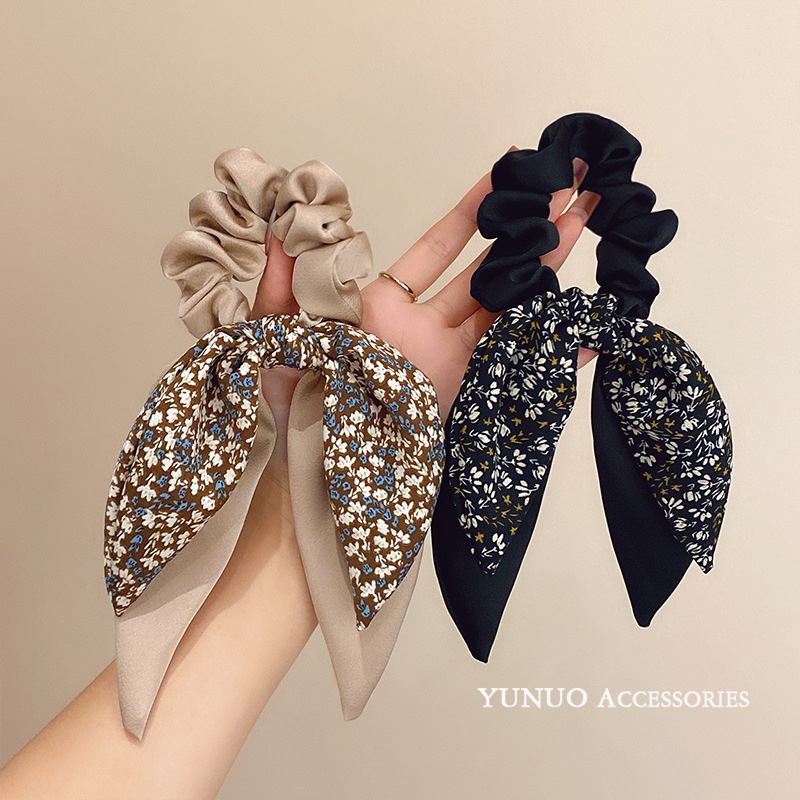 SCRUNCHIE KARET PITA RAMBUT WANITA ELEGAN KOREA AKSESORIS FASHION IMPORT