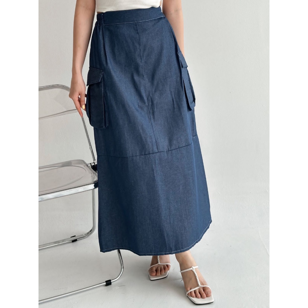 Mevinka Cargo Skirt Rok Cargo A541