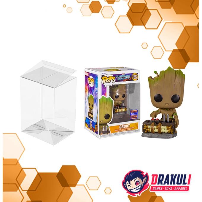 Toys Funko Pop Marvel GOTG Vol. 2 - Groot (2023 Wondrous Exclusive) - WITH PROTECTOR