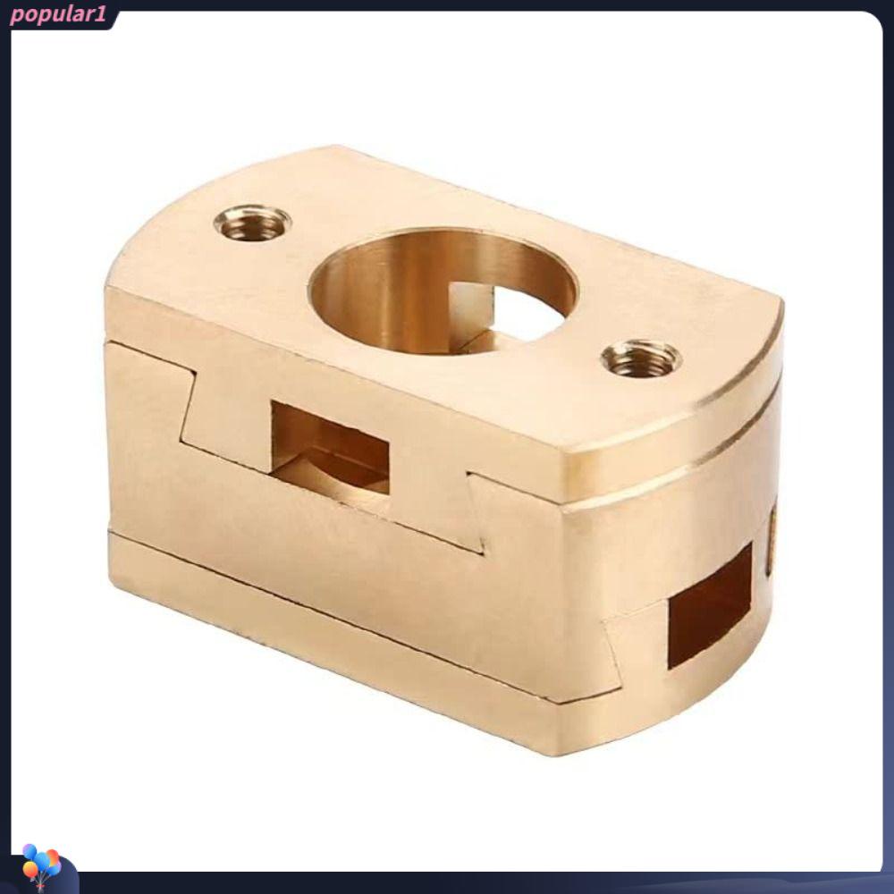 Populer Oldham Coupling Coupler Parts Mengurangi Oskilasi 8mm Lead Screw Hotbed Z Axis Screw Untuk CR10 S4 S5 Ender3
