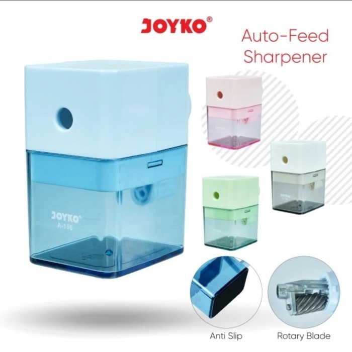 JOYKO A-156 Serutan Putar / Rautan Pensil  - Sharpener Anti Slip A156