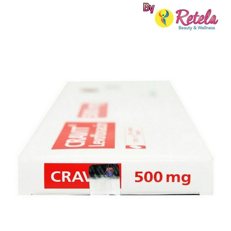 CRAVIT 500MG 1 STRIP 10 TABLET