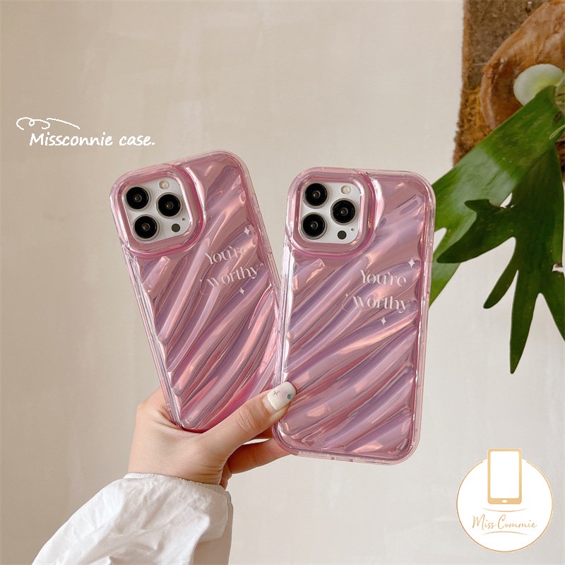 IPHONE Casing Bening Kartu Laser Alfabet Inggris Mewah Kompatibel Untuk Iphone12 11 13 14 Pro Max7 8 Plus 6 6S 7 8 Plus XR X XS MAX SE 2020motif Korgasi Stereo 3D Kreatif Soft Cover