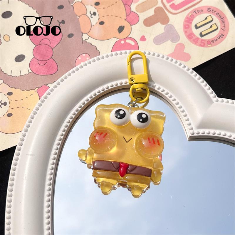 【COD】Creative Hadiah Jelly Spons Bayi Ransel Liontin Gantungan Kunci Liontin Kartun Lucu