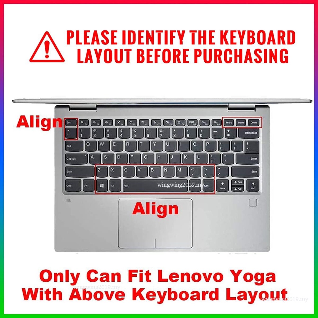 Cover Keyboard Bahan Silikon Untuk Lenovo Yoga C940 C740 14&amp;quot; |Yoga C930 930 920 13.9&amp;quot; Untuk Lenovo Lentur14 14&amp;quot; |Kaos Kaki Yoga 720 720S 730 13.3&amp;quot;