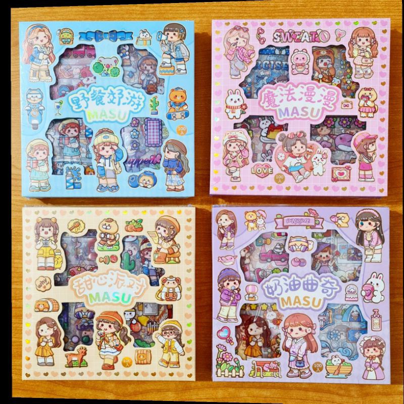 

Promo STICKER MASU, 1 BOX ISI 100 LEMBAR/PCS