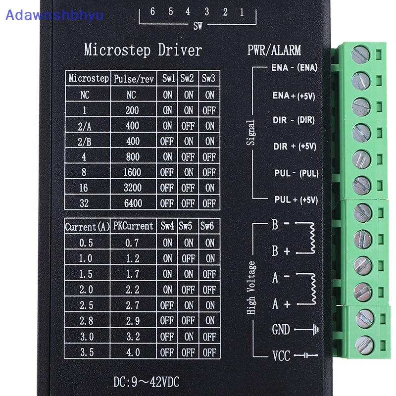 Driver Motor Stepper Adhyu TB6600 4A 9~42V TTL 32micro-Step CNC 1axis ID