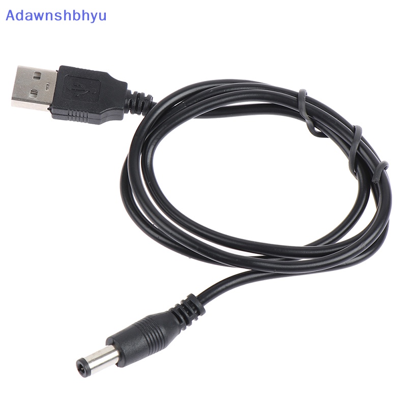 Adhyu Kabel Power Charger USB Ke DC 5.5* 2.5mm plug jack USB Power Cable ID