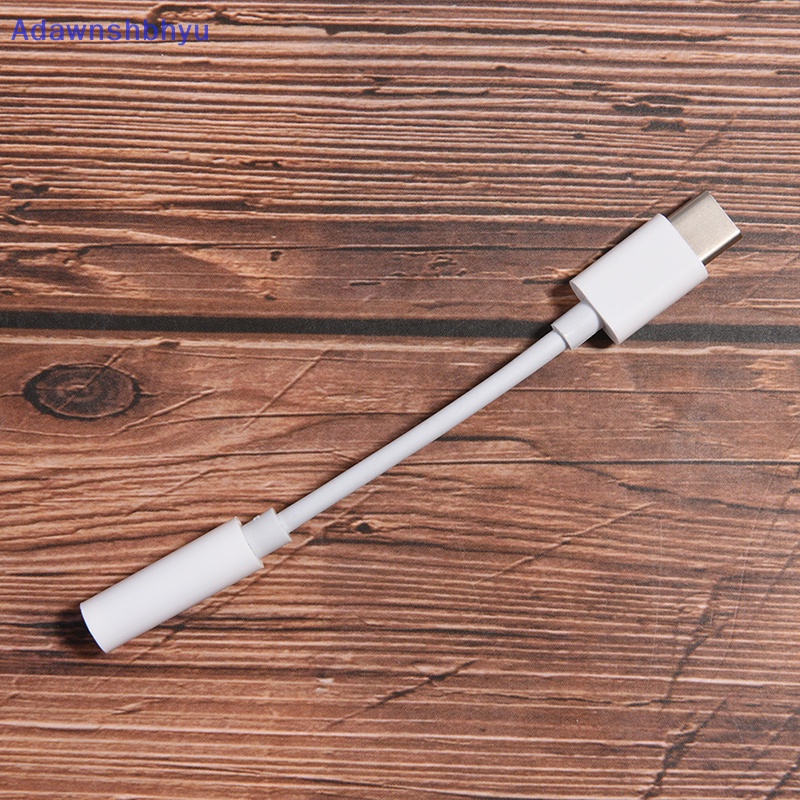 Adhyu Adaptor Kabel Earphone Tipe-C Ke 3.5mm USB 3.1 Tipe C USB-C male to 3.5 AUX ID