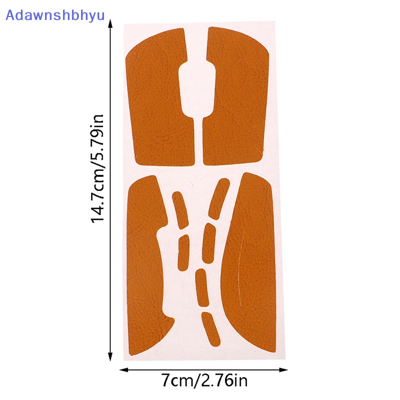 Adhyu Microfiber Leather Kancing Telapak Samping Anti Slip Stiker Tikus Anti Keringat ID