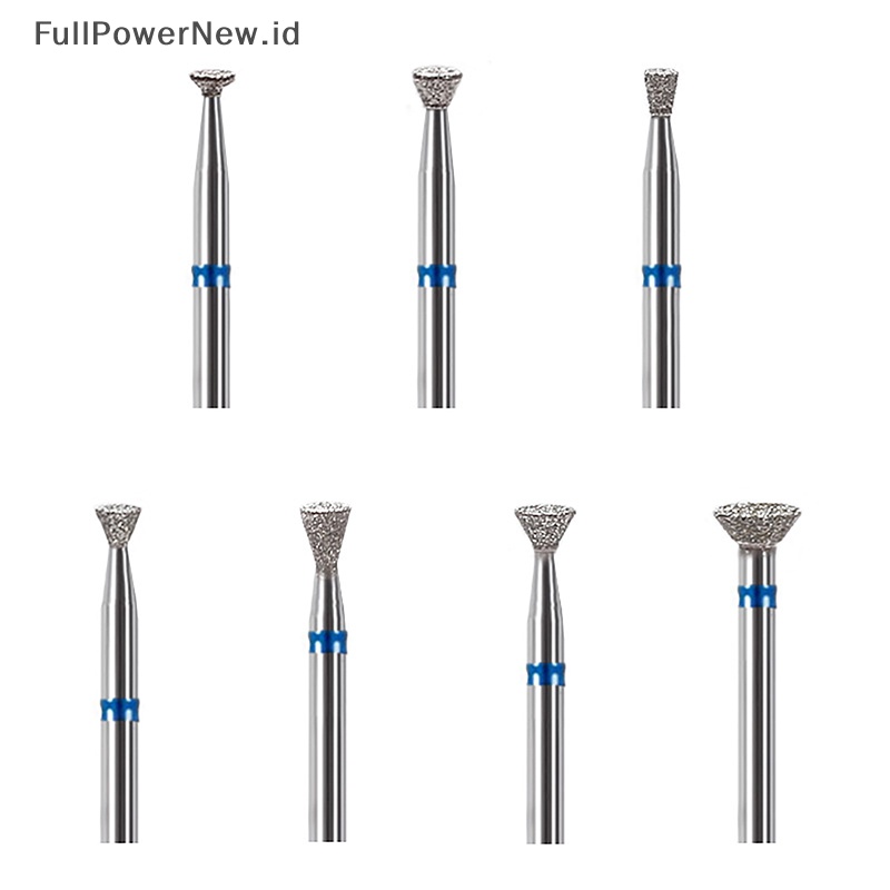 Power Diamond Mesin Listrik Nail Gel Polish Cutter Mata Bor Manicure Bit File ID