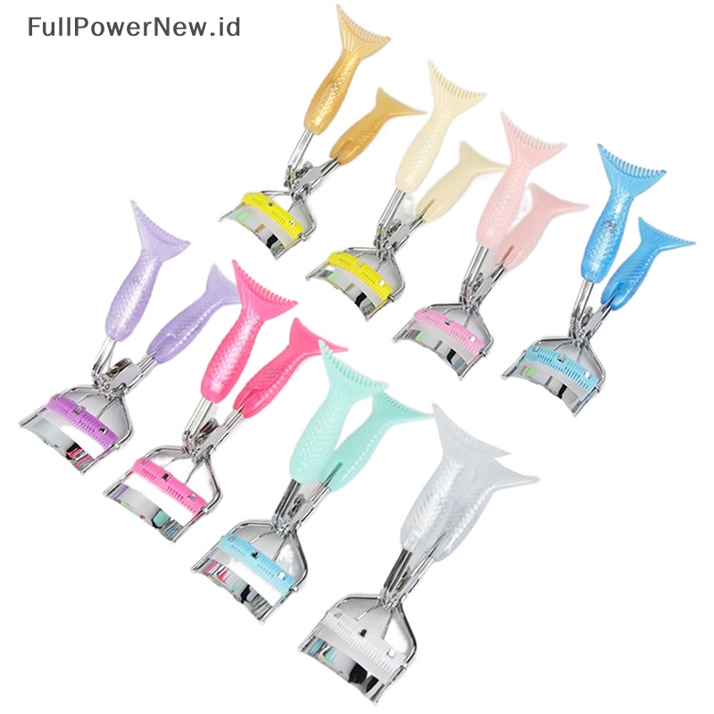 Power Penjepit Bulu Mata Dengan Sisir Pinset Penjepit Pengeriting Alat Makeup Pengeriting ID