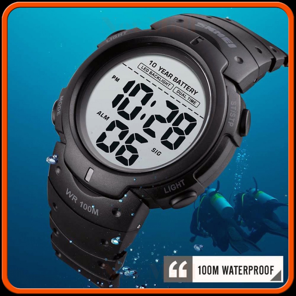SKMEI Jam Tangan Digital Pria Waterproof 100M - 1560
