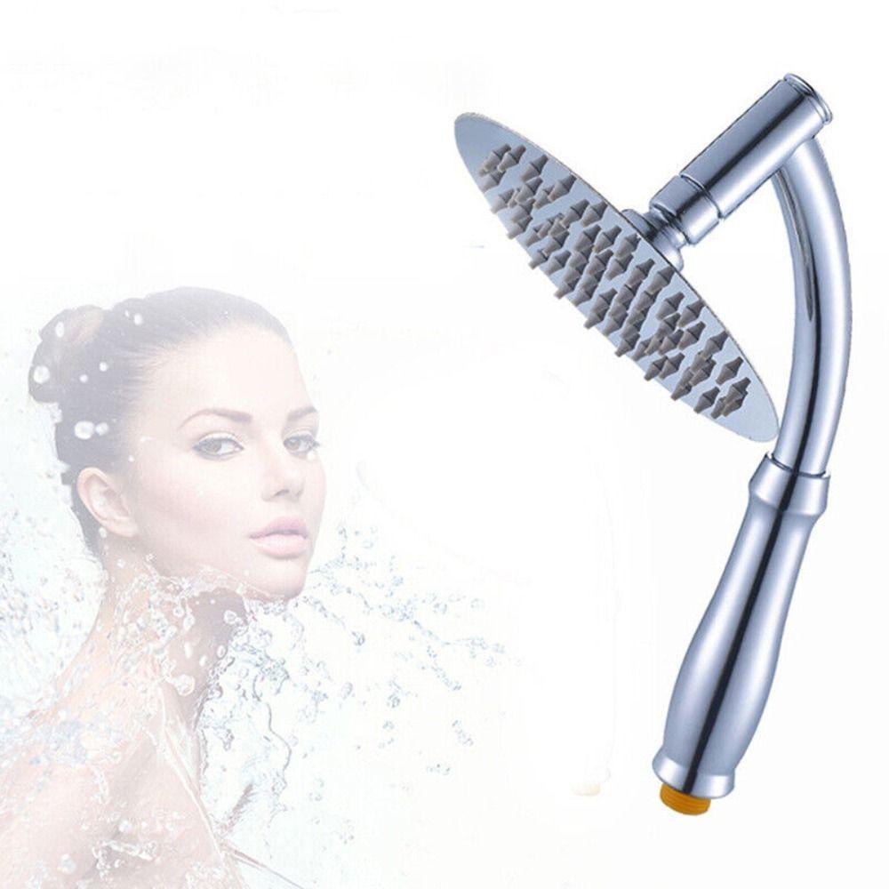 POPULAR Populer Shower Head Extension Arm Kit Adjustable Tangan ABS Silver Praktis Untuk Mandi