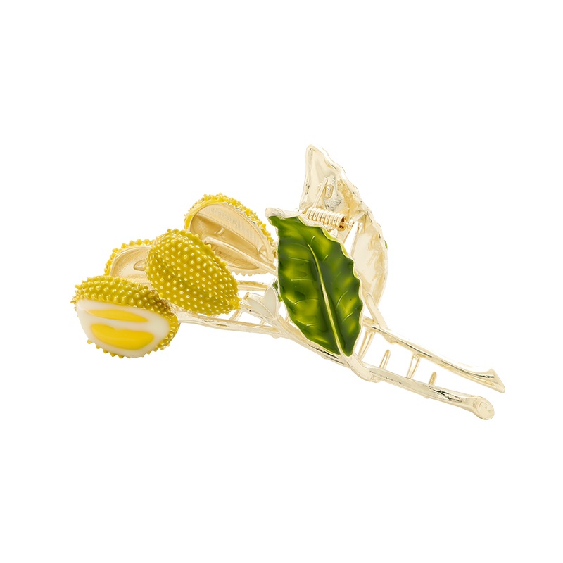 Durian Design Big Clip Hair Clip Jepit Rambut Aksesoris Rambut Korea Untuk Wanita Perempuan