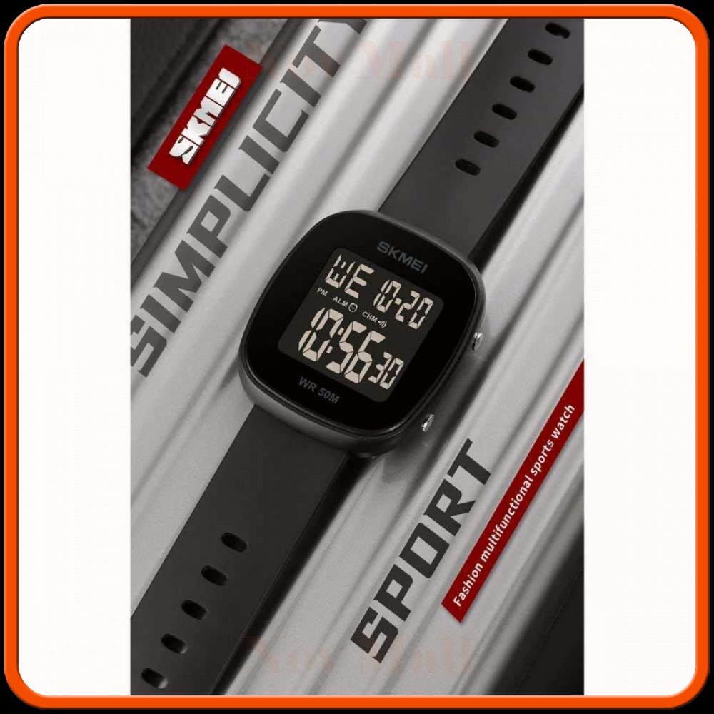 SKMEI Jam Tangan Digital Pria Strap Silicone - 1843