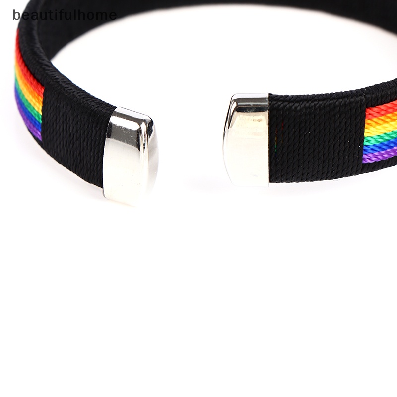 {beautifulhome} Gelang Bangle Hujan Lesbians Gays Bisexuals Rain Couple Open Bracelet.