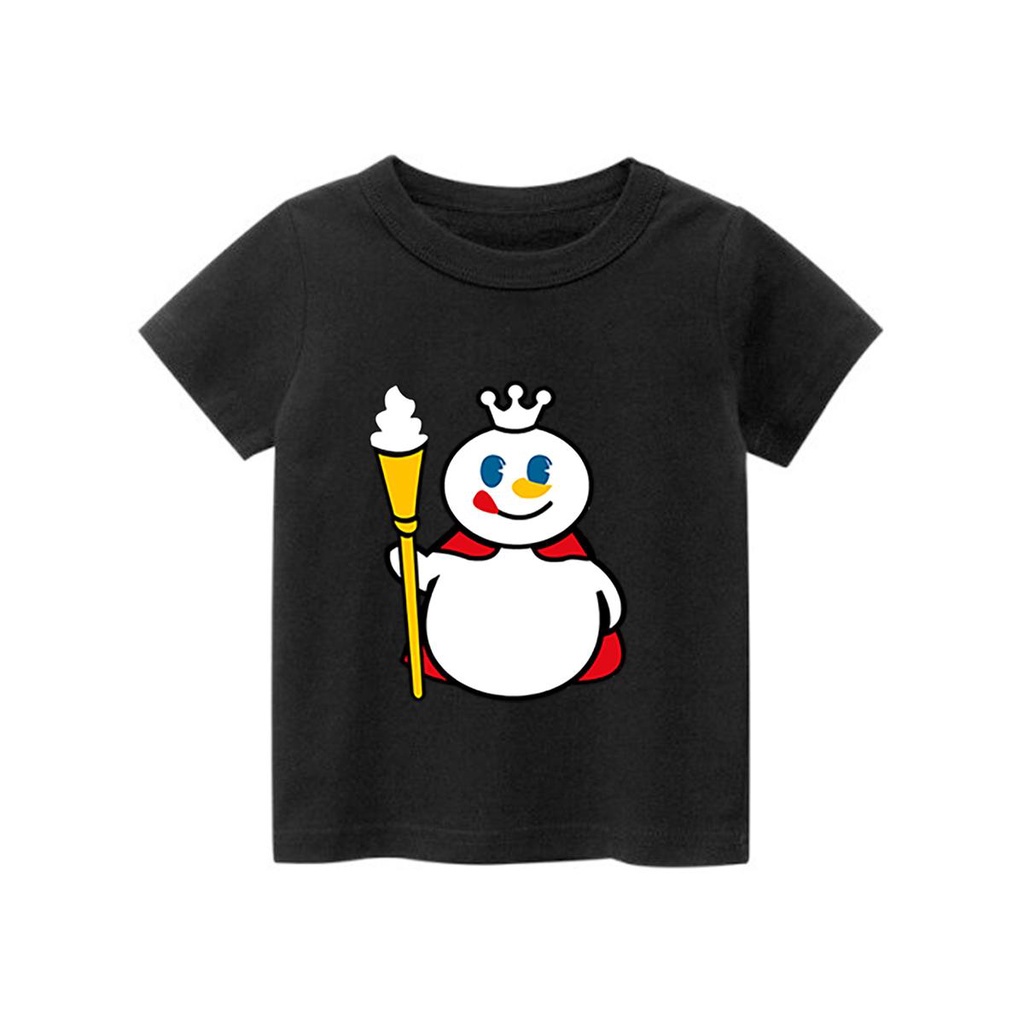 Promo Kaos anak King Mixue T-shirt kekinian cute