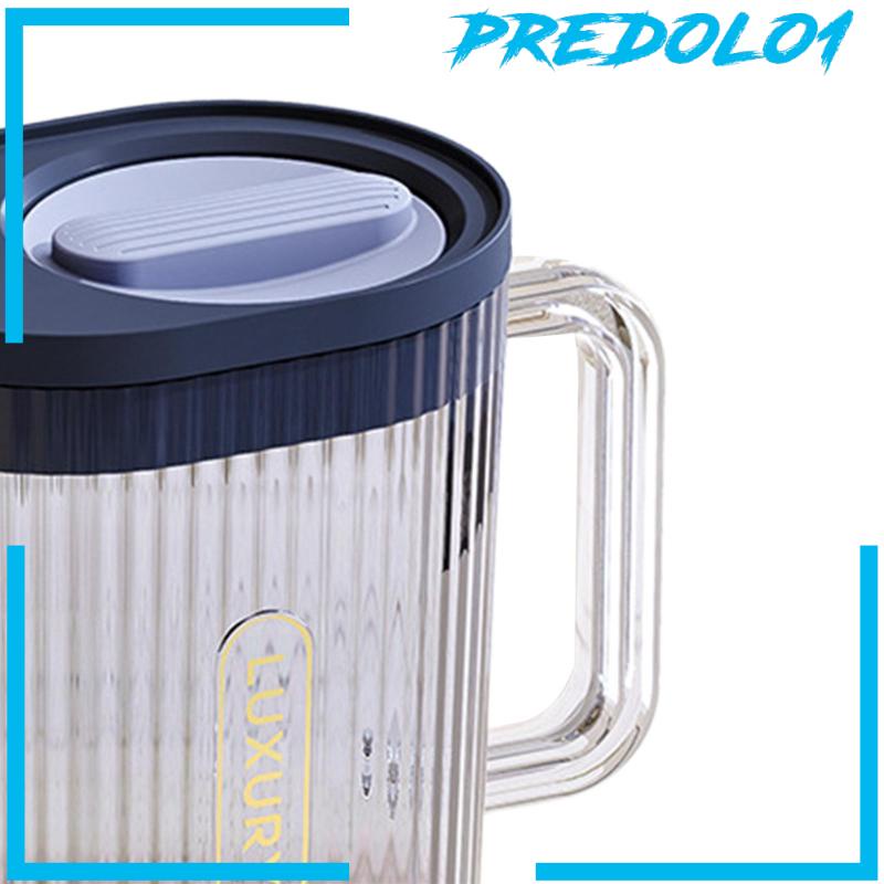 [Predolo1] Pitcher Air Besar Wadah Jus Ketel Lemon Tidak Bocor Air Dingin Juice Jar Dispenser Air Dingin Untuk Kerja Kantor Di Pesta Kulkas Rumah