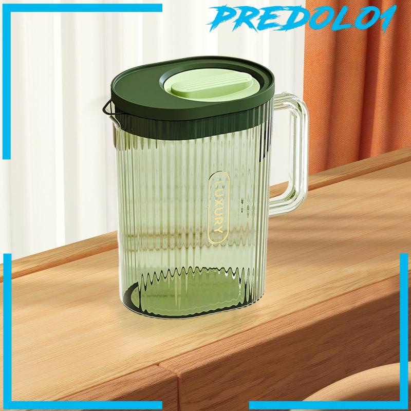 [Predolo1] Pitcher Air Besar Wadah Jus Ketel Lemon Tidak Bocor Air Dingin Juice Jar Dispenser Air Dingin Untuk Kerja Kantor Di Pesta Kulkas Rumah