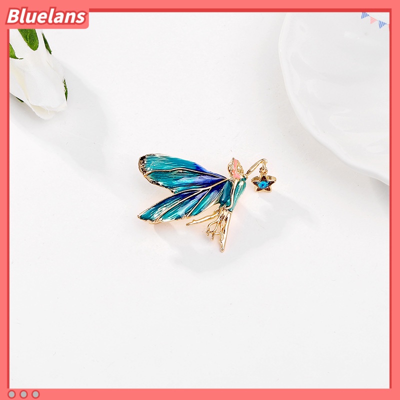 [BLS] Elf Peri Bros Elegan Sayap Cicada Drip Minyak Kreatif High-end Pakaian Bros Pakaian Bros Hias