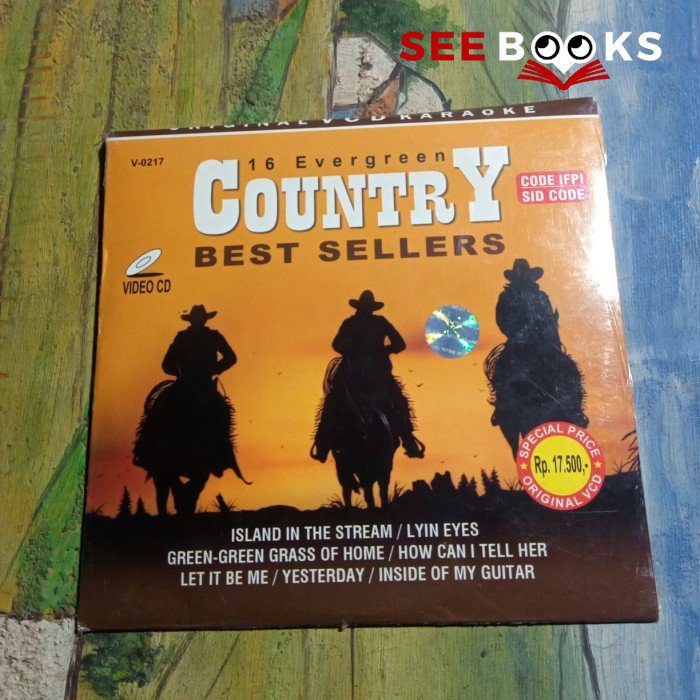 Seebooks - New VCD karaoke 16 Evergreen country best sellers