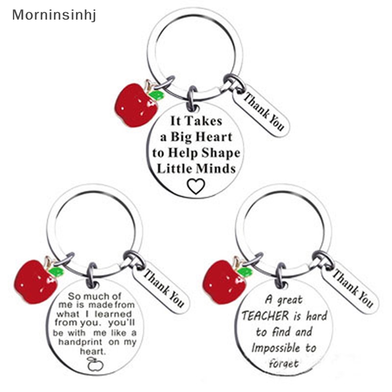 Mornin Thank You Kado Guru Asisten Pengajar Nursery Teacher Keyring id