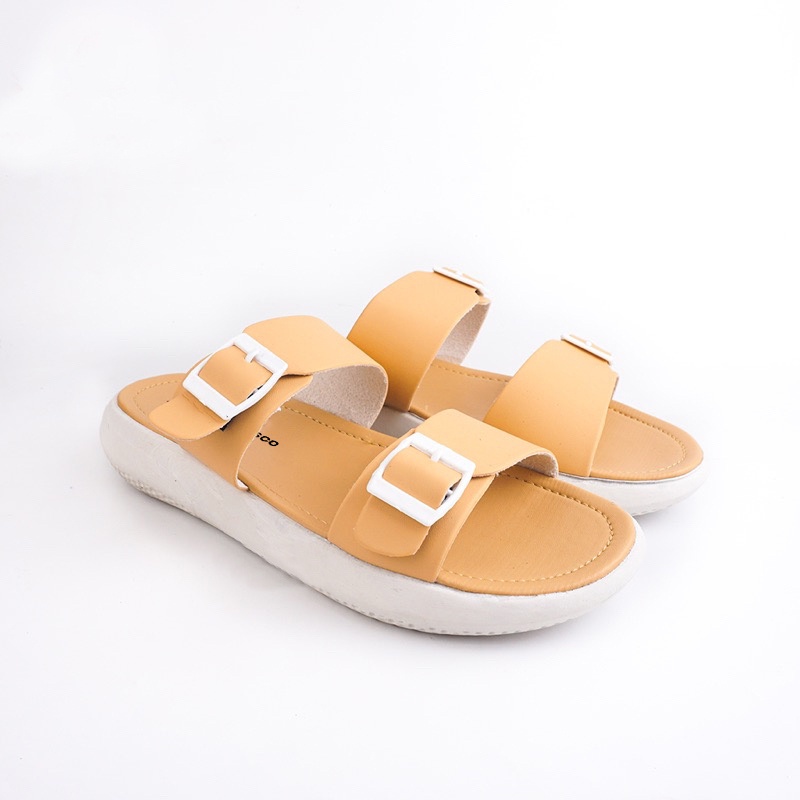 Sandal wanita Sara sara casual sandal slop ban dua  MC-JJ 11